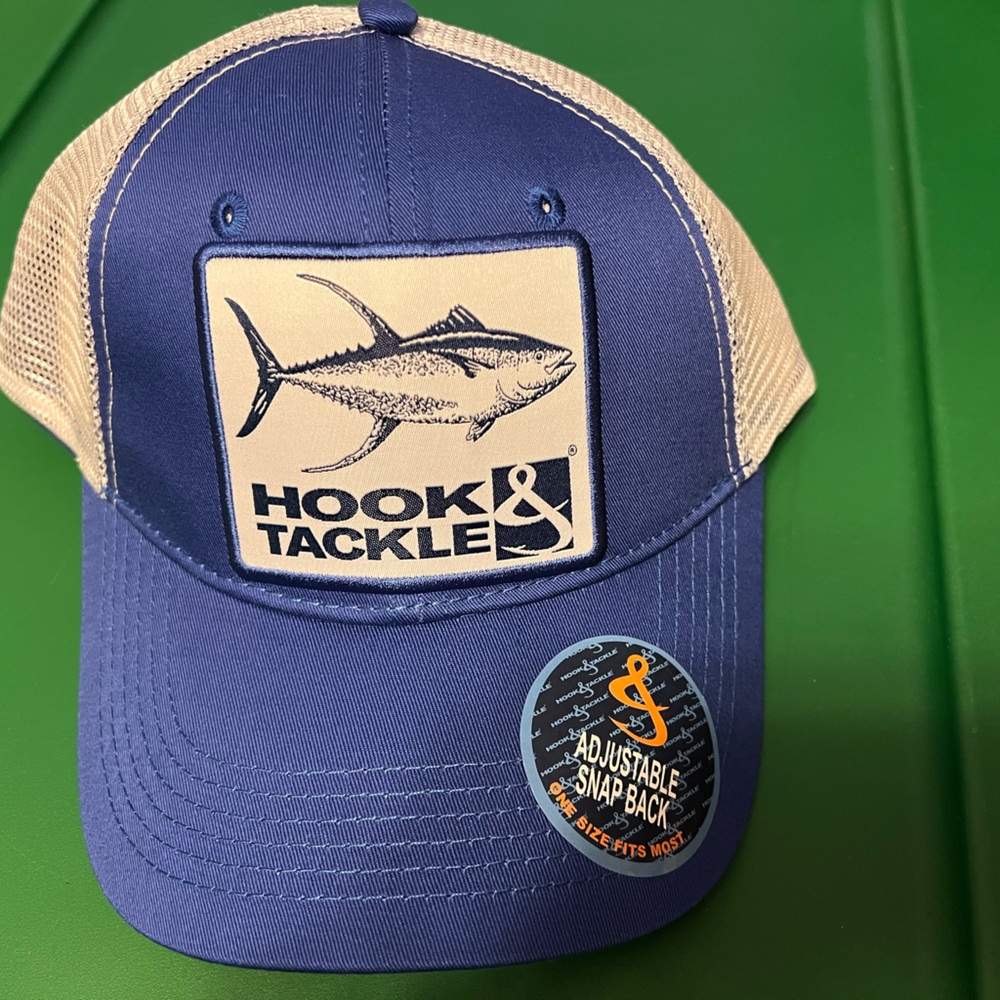 Hook & Tackle Hat Blue